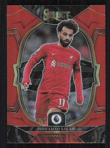 Mohamed Salah 2023 Panini Select Red