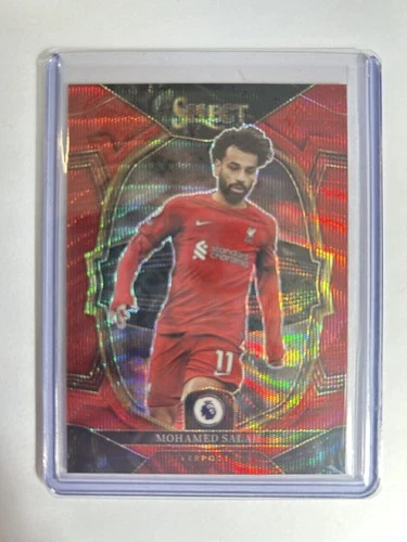 Mohamed Salah 2022 Panini Select Red