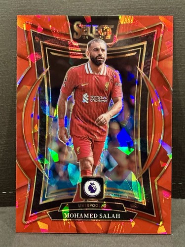 Mohamed Salah 2024 Panini Select Red Ice
