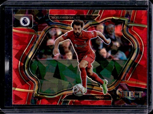 Mohamed Salah 2023 Panini Select Red Ice