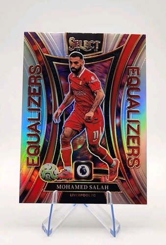 Mohamed Salah 2024 Panini Select Silver Prizm