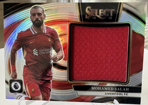 Mohamed Salah 2024 Panini Select Silver Prizm