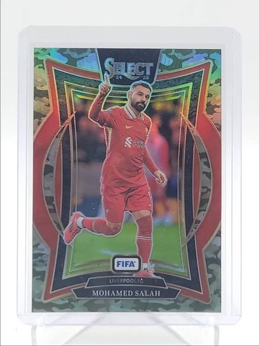 Mohamed Salah 2024 Panini Select Terraza Camuflaje Prizm /135