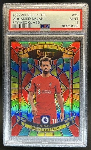 Mohamed Salah 2022 Panini Select Vetrata #23