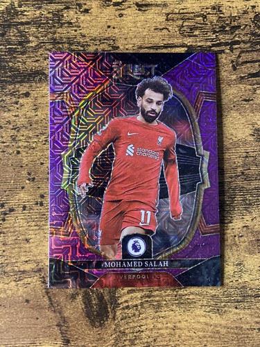 Mohamed Salah 2022 Panini Select Violet Mojo Prizm