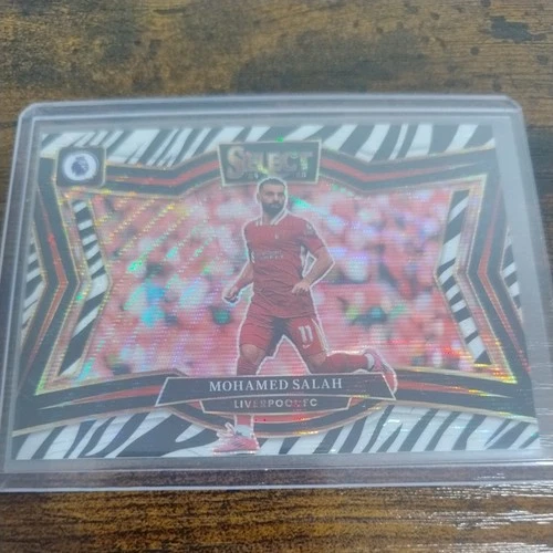 Mohamed Salah 2024 Panini Select Zebra