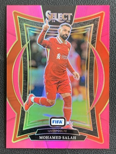 Mohamed Salah 2024 Panini Seleziona FIFA Pink Prizm /59