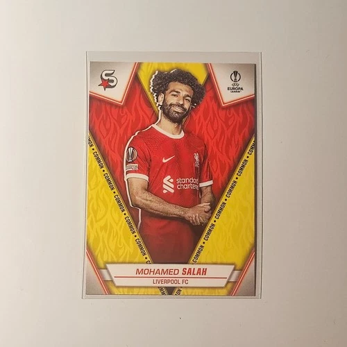 Mohamed Salah 2024 Topps Superstars Yellow /80