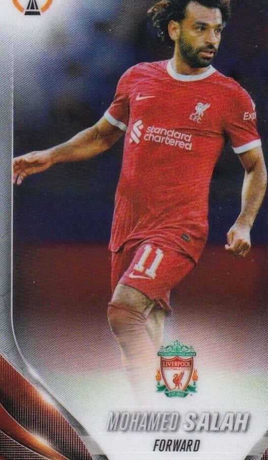 Mohamed Salah 2023 Topps Chrome UEFA Club Competitions