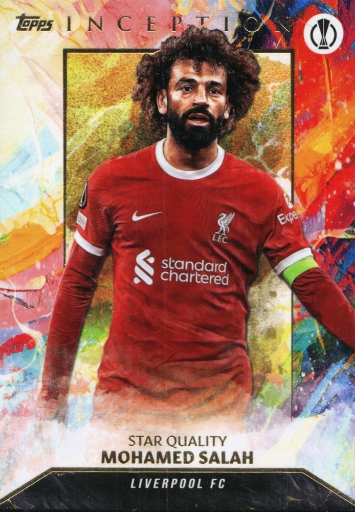Mohamed Salah 2023 Topps Inception UEFA Club Competitions