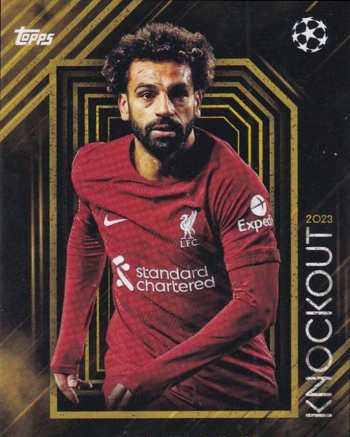 Mohamed Salah 2023 Topps Knockout UEFA Champions League