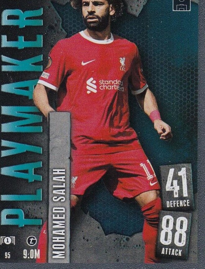 Mohamed Salah 2023 Topps Match Attax UEFA Club Competitions