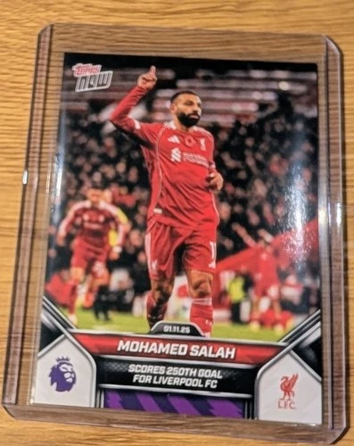 Mohamed Salah 2025 Topps Now #046