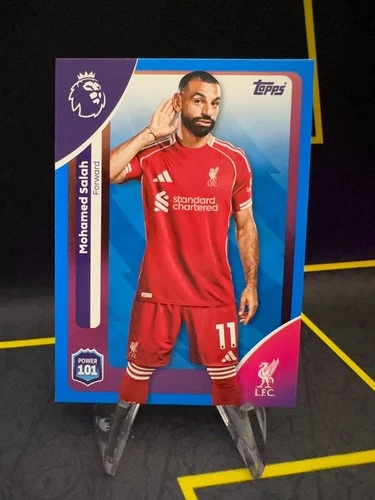 Mohamed Salah 2026 Topps Premier League Blue