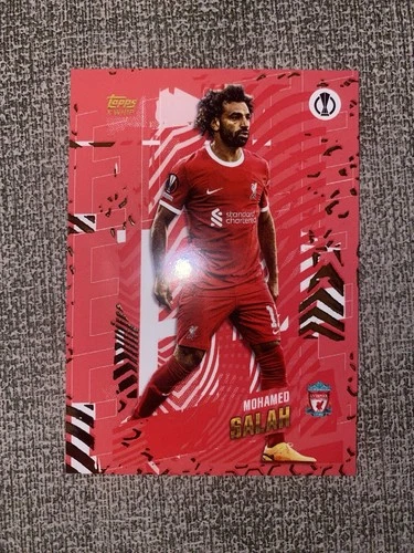 Mohamed Salah 2023 Topps x Whip Gold Gold