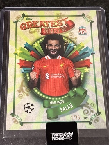 Mohamed Salah 2024 Topps Total Football /75