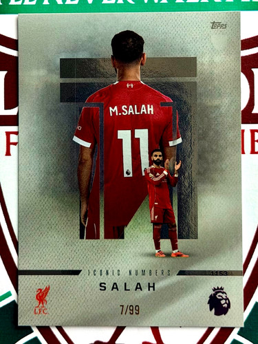 Mohamed Salah 2025 Topps Total Football /99