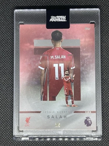 Mohamed Salah 2025 Topps Total Football UEFA Red /5