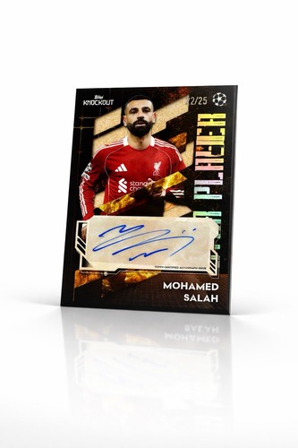 Mohamed Salah 2025 Topps UCC /25