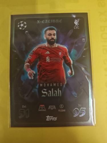 Mohamed Salah 2025 Topps UEFA Champions League 2025-26