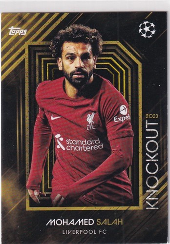 Mohamed Salah 2022 Topps UEFA Champions League Knockout