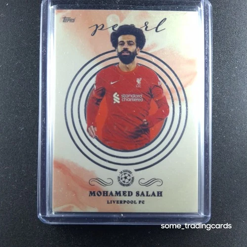Mohamed Salah 2021 Topps UEFA Champions League Pearl