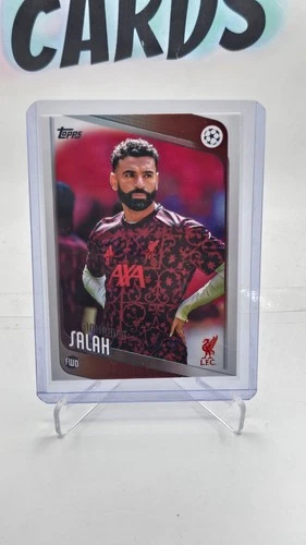Mohamed Salah 2025 Topps UEFA Club Competitions