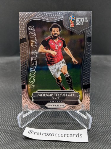 Mohamed Salah 2018 Panini World Cup Prizm