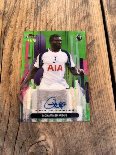 Mohammed Kudus 2026 Topps Finest /75