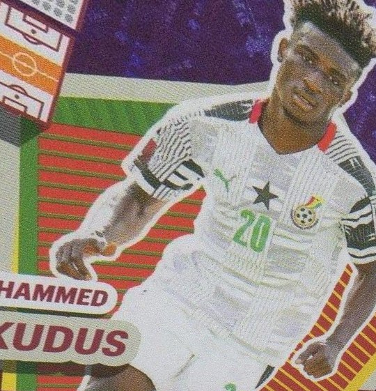 Mohammed Kudus 2022 Panini Adrenalyn XL FIFA World Cup