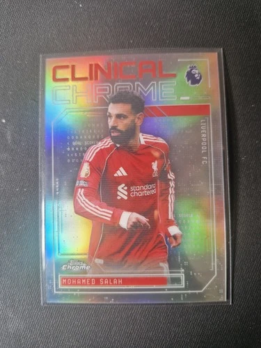 Mohammed Salah 2026 Topps Chrome Clinical Chrome