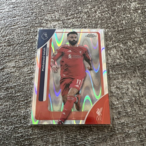 Mohammed Salah 2026 Topps Chrome RayWave Refractor