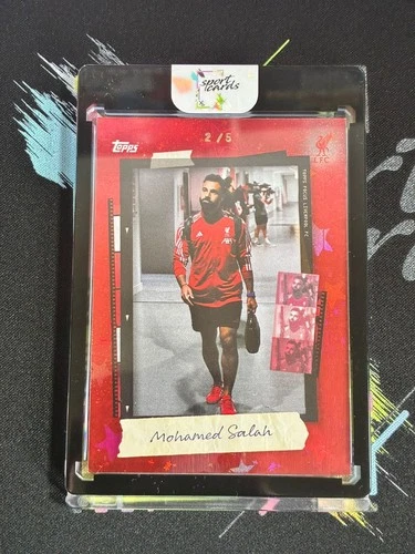 Mohammed Salah 2025 Topps Focus 2/5