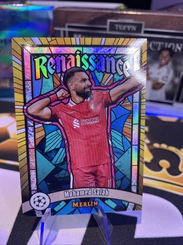Mohammed Salah 2024 Topps Merlin Chrome