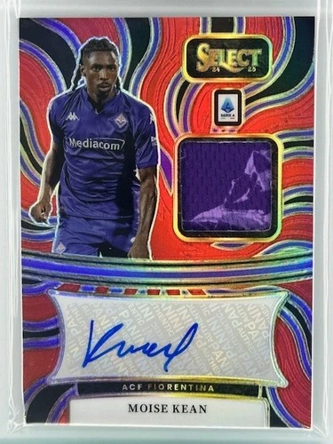 Moise Kean 2024 Panini Select Rosso