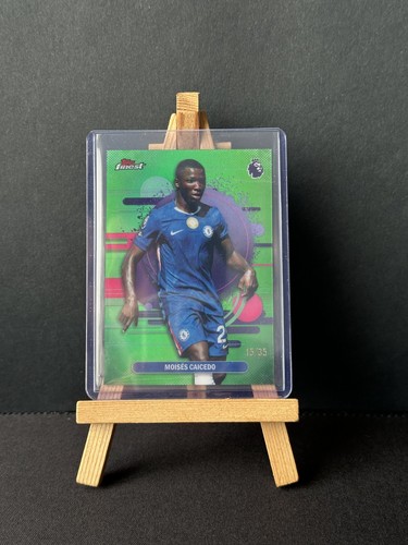 Moises Caicedo 2026 Topps Chrome Green /35