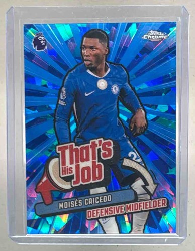 Moises Caicedo 2026 Topps Chrome Sapphire
