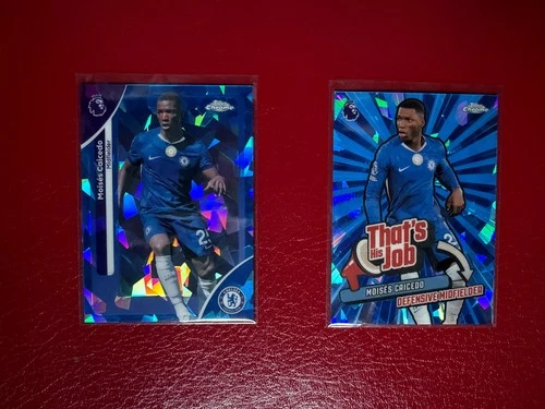 Moises Caicedo 2026 Topps Chrome Sapphire