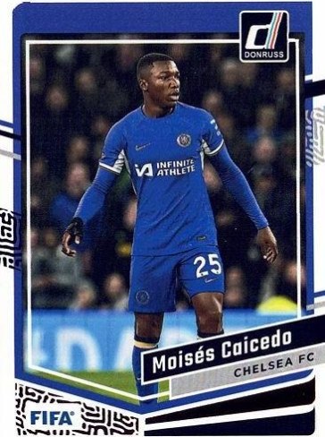 Moises Caicedo 2023 Panini Donruss