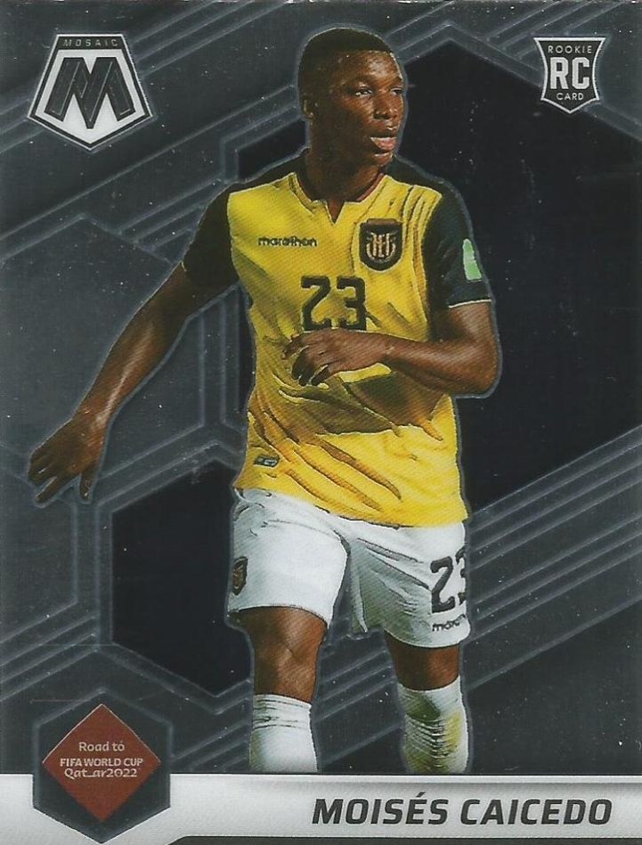 Moises Caicedo 2021 Panini Mosaic Road to FIFA World Cup