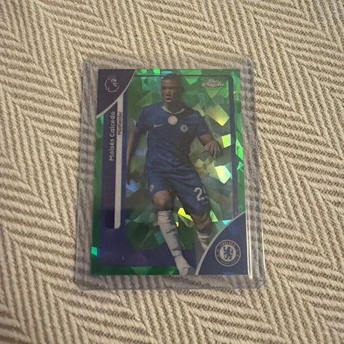 Moisés Caicedo 2025 Topps Chrome Green /99