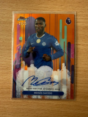 Moisés Caicedo 2025 Topps Finest /25