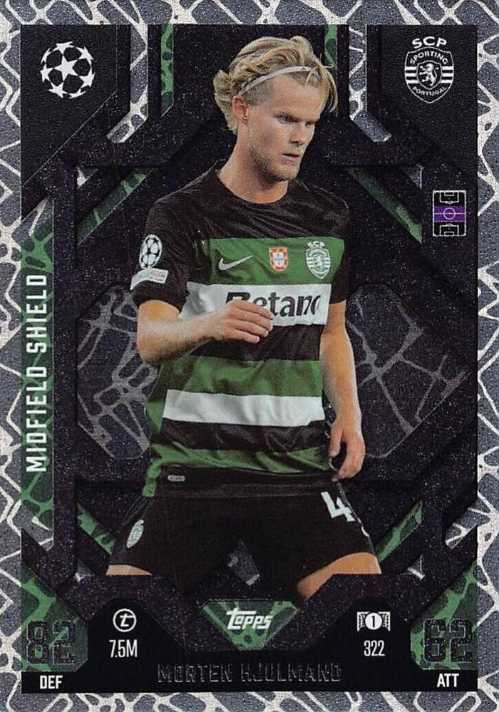 Morten Hjulmand 2024 Topps Match Attax UEFA Club Competitions Extra