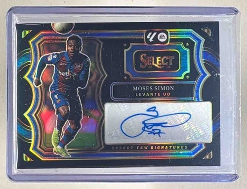 Moses Simon 2025 Panini Select Black Prizm 1/1