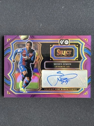 Moses Simon 2025 Panini Select Purple /49