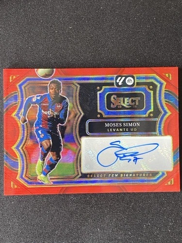 Moses Simon 2025 Panini Select Red Wave