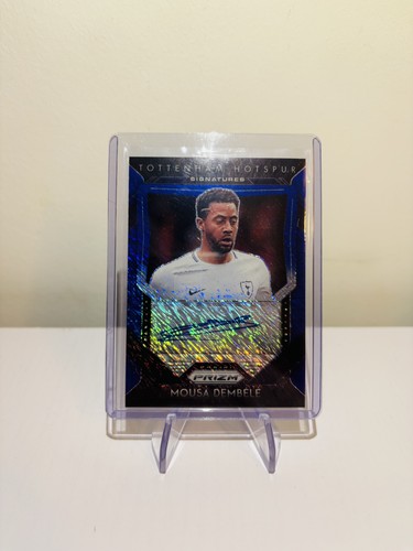 Mousa Dembele 2020 Panini Prizm Blue Shimmer