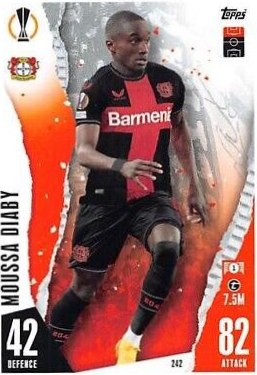 Moussa Diaby 2023 Topps Match Attax UEFA Club Competitions
