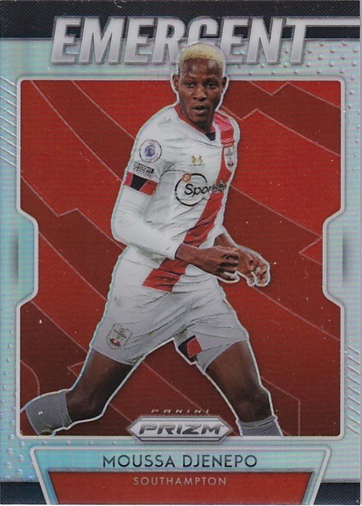 Moussa Djenepo 2020 Panini Prizm Premier League Silver 87