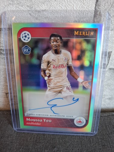Moussa Yeo 2025 Topps Merlin Chrome